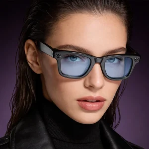 Ai Smart Glasses with Music Camera Translation Voice Control 4K HD Camera Ai Assistant Bluetooth Sunglasses IPX 6 Waterproof