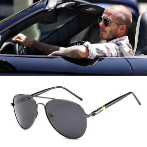 Alloy Metal Men’s Polarized Sunglasses UV400 for Driving