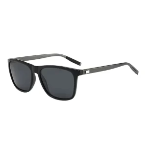 Aluminium Magnesium Polarized Sunglasses for Men UV400 High Quality Luxury Brand Designer Square Sun Glasses Women