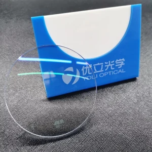 Anti Blue Light 1.67 BBL UV420 Polycarbonate Optical Block Lenses Blue Cut Bifocal White Manufacturers in China