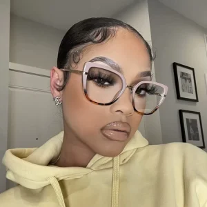 Anti Blue Light Cat Eye Optical Frames for Women, Retro