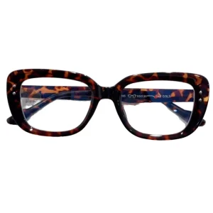 Anti-Blue Light Cat Eye Unisex Reading Glasses Solid Pattern Frame