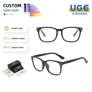 Anti-Blue-Light Full-Rim Optical Frames Unisex Lightweight Computer Eyeglasses