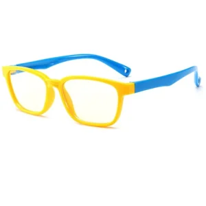 Anti Blue Light High Quality Popular Design Eye Protection Kids Rubber Optical Frame Eyeglasses