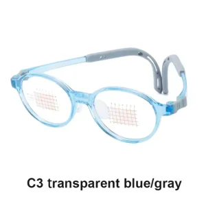 Anti-Blue-Light Kids TR90 Flexible Memory Material Optical Eyeglass Frames for Boys and Girls