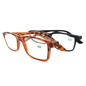 Anti-Blue Light Metal AC Lightweight Portable Retro Design Unisex Eyewear with Lens for Daily Wear