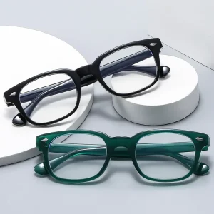 Anti Blue Light Retro Flat Mirror Eyeglass Frames for Women