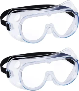 Anti-Fog Polycarbonate Prescription Safety Goggles with Sealed Frame