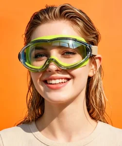 Anti Fog Red Safety Goggles UV Protection Impact Resistant Gradient PC Lens Adjustable Strap OEM ODM Brand for Men