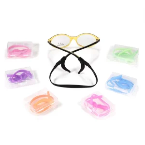 Anti Slip Elastic Eyewear Retainers Sports Sunglasses Cord Holder Ear Grip Hooks Silicone Reading Glasses Strap for Kids