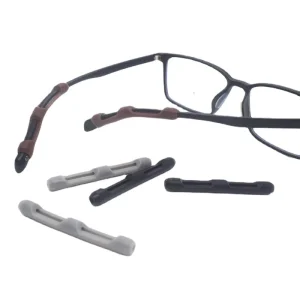 Anti slip Soft Eyeglass Ear Grip Silicone Ear Hook Eye Glass Temple Tips Sleeve Retainer For Glasses And Sunglasses