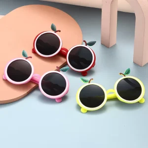Apple Shape Baby Sunglasses UVA UVB UVC Protection