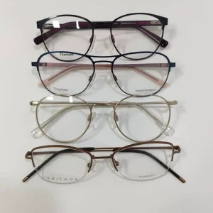Assorted Price Metal Optical Frames Stock Ready Eyeglasses Frame for Men Women Eyeglasses Frame