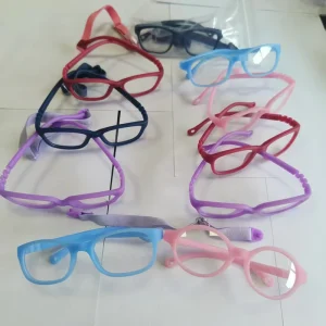 Assorted Ready Mixed Stock Silicone Kids Rubber Glasses 10pcs lot Oculos Computer Style Eyewear for Baby Boy Girl