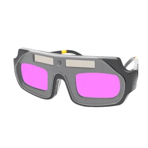 Automatically Darkening Full-Frame Welding Goggles with Uncoated Lens for Argon Arc and MIG Welding