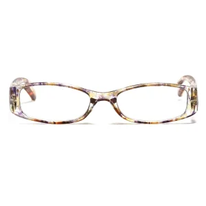 BL9004 Fashionable Print Plastic Reading Glasses Colorful Small Size Full Rim Presbyopic Eyewear