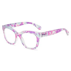 BL9007 Simple Pattern Full-Rim Rectangle Reading Glasses Unisex Daily Wear