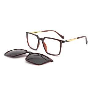 BM69803 Clip-On Optical Eyeglass Frame and Sunglasses