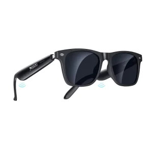 BT5.0 Waterproof Smart Audio Glasses Lightweight HD Call UV Protection Lens Long-Lasting Battery IO38