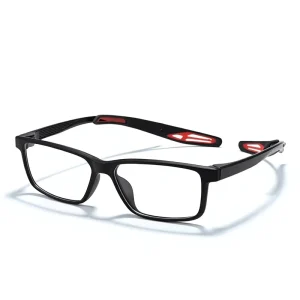 Basketball Sports Myopia Glasses for Men with Athletic Goggles, Prescription Options, and Non-Slip Design
