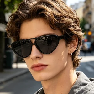 Benyi Premium Acetate Frame Polarized Lenses Sunglasses Comfortable For Diverse Cat Eye Suits Prescription Sunglasses