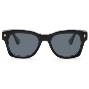 Benyi Retro Thick Frame Square Acetate Sunglasses for Men Women Vintage Polarized UV400 Protection Custom Fashion Sunglasses