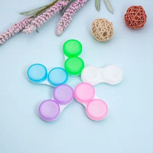 Best Travel Use Colorful Beautiful Contact Lens Case Designer Contact Lens Case Contact Lenses Packaging Case