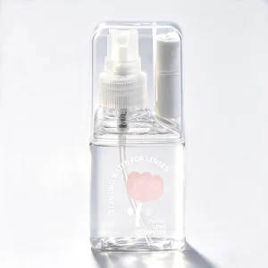 Bestclean 60ml Lens Cleansing Water For Glasses Eyeglasses Lenses Camera Cleaner Spray With Microfiber Cloth Custom Print Logo