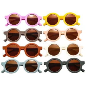 Bestseller Low Price Boys Girls Small Round Children Eyewear UV400 Fashion Outdoor Sun protection Baby Sun Shades Kids Eyewear