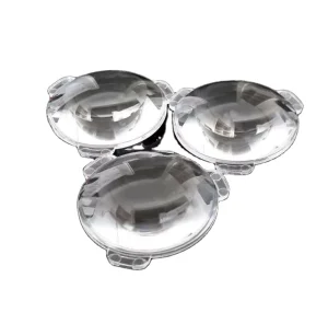 Biconvex 34mm Flat Shape Plano Concave Lens VR Lenses Plastic Cardboard Lenses With Three Flaps 3D VR VR Lens