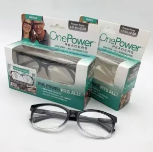 Bifocal Square Computer Reading Glasses with Blue Light Blocking and Spring Hinge