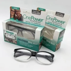 Bifocal Square Computer Reading Glasses with Flexible Frames and Blue-Light Blocking