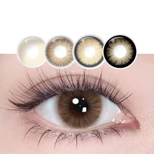 Big-Eye Colored Contact Lenses with Customized Colors