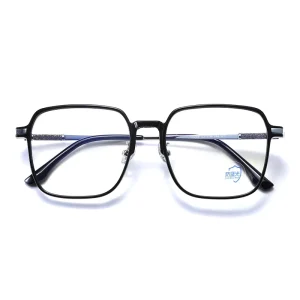 Big Square TR90 Anti-Blue-Light Unisex Optical Eyeglass Frames for Computer Use