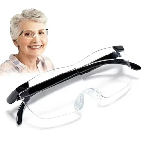 BigVision for Cross Border Anti Blue Light Presbyopic Lens Integrated Magnifying Glass Function Reading Glasses 300%