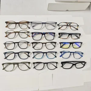 Bio acetate Optical Eyeglasses Optical Frames Durable and Trendy Styles Stock Clearance Promotional High end Acetate Frames
