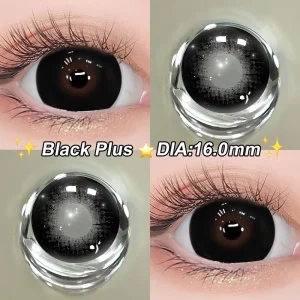 Black Contact Lenses 16mm