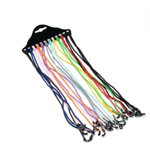 Black Nylon Standard Skid Resistance Lanyard for Eyeglasses Eyewear Accessory Chain for Eye Glasses