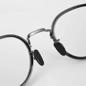 Black Soft Silicone Eyeglass Nose Pads