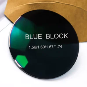 Blue Block Photochromic Lens Turn Grey Fast Change Optical Lens for Eyeglasses