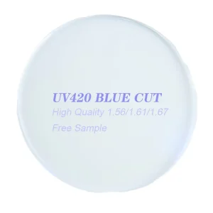 Blue-Cut HMC EMI Light Single Ophthalmic Photochromic 1.56/1.60 UV420 AR Coating Clear Resin CR39 Eyeglasses