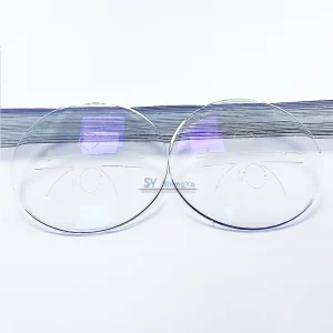 Blue Cut HMC Progressive Aspheric Eyeglass Lenses Clear and Green UC HC Coating Resin