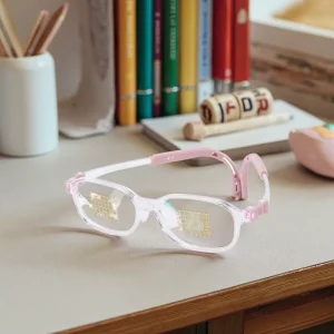 Blue Light Blocking Children’s Rectangle Glasses Eyewear Boys Girls