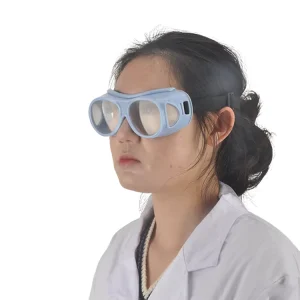 Blue Medical X-Ray Lead-Glass Protective Lab Goggles with CE Certification
