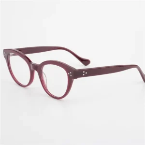 Brand New Luxury round Eyeglasses Frames Handmade Thick Acetate Optical Frame