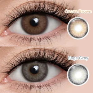 Brown Colored Contact Lenses Urban Layer Natural-Looking Lenses