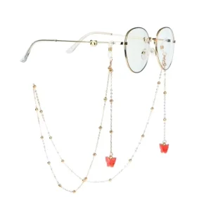 Butterfly Pendant Eyeglass Chain Sunglasses Lanyard for Women
