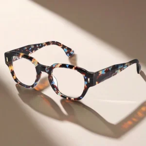 CONCHEN Manufacturer High Quality Thick Oversized Acetate Eyeglasses Unisex Eyewear Fashionable Optical Frames