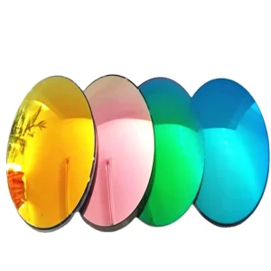 CR39 1.499 Single Vision Polarized Photochromic HMC Mirror Power Sunglasses Lenses