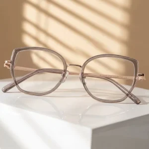 CR39 Clear Optical Reading Eyeglasses with Computer Anti-Blue Light Lenses for Unisex